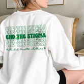 Sandjest Mental Health T-Shirt End the Stigma Gift for Women Girl Friend